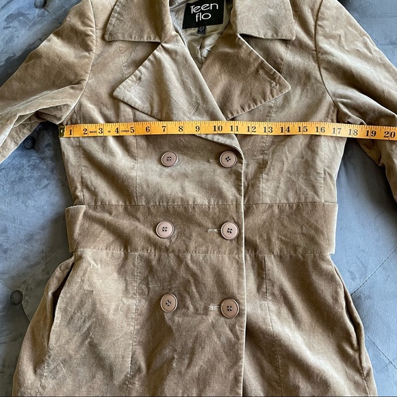 Teen Flo Velvet Double Breasted Blazer - Picture 11 of 12